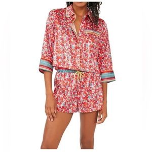 Free people Pillow Talk pajama set